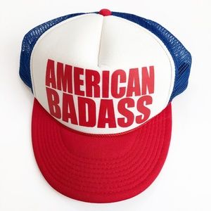 Kid Rock American Badass Fish Fry Nashville Chillin the Most Trucker Cap Hat Kid Rock American Badass Fish Fry Nashville Chillin the Most Trucker Cap Hat